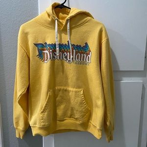 Disneyland Yellow Retro Hoodie